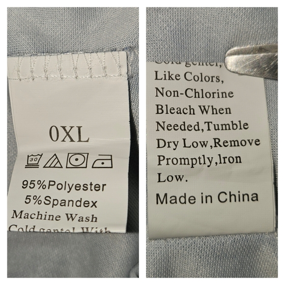 DressLily Butterfly Floral Pattern Fly Flare Wide Leg Spring Fairy Women 0XL - Picture 11 of 11